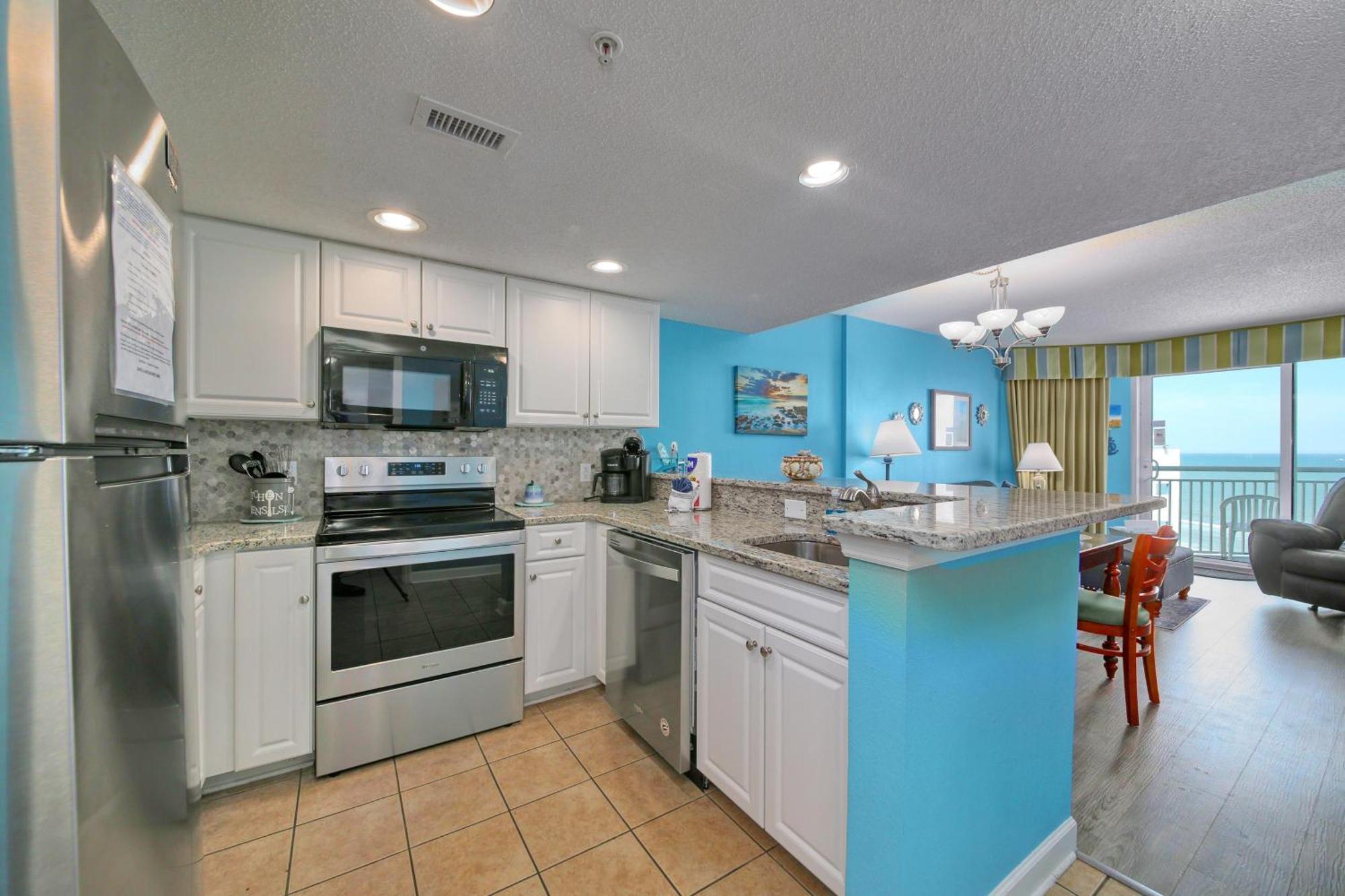 2501 S Ocean Blvd, 0929 - Ocean View Sleeps 8 Myrtle Beach Exterior foto