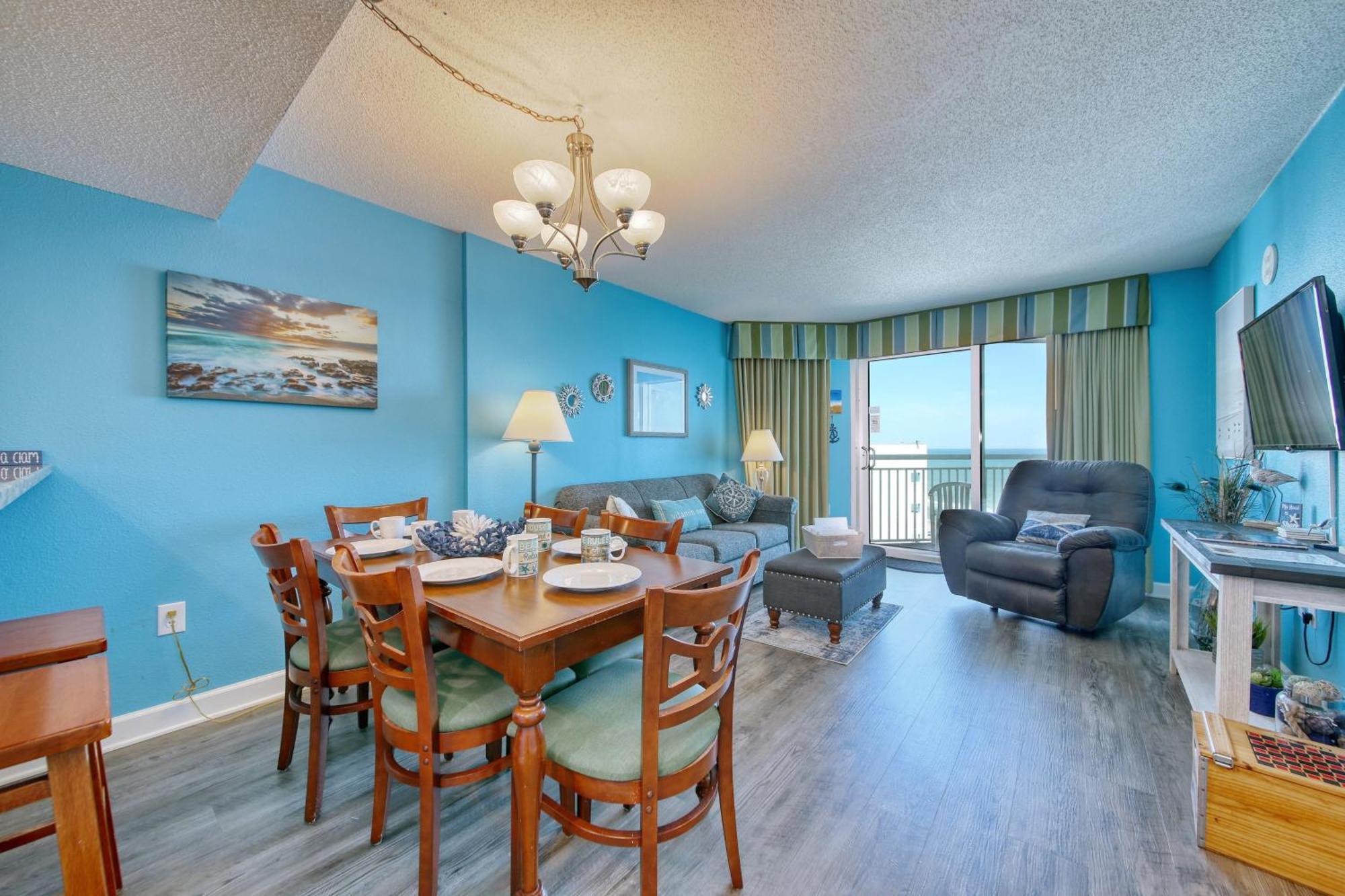 2501 S Ocean Blvd, 0929 - Ocean View Sleeps 8 Myrtle Beach Exterior foto